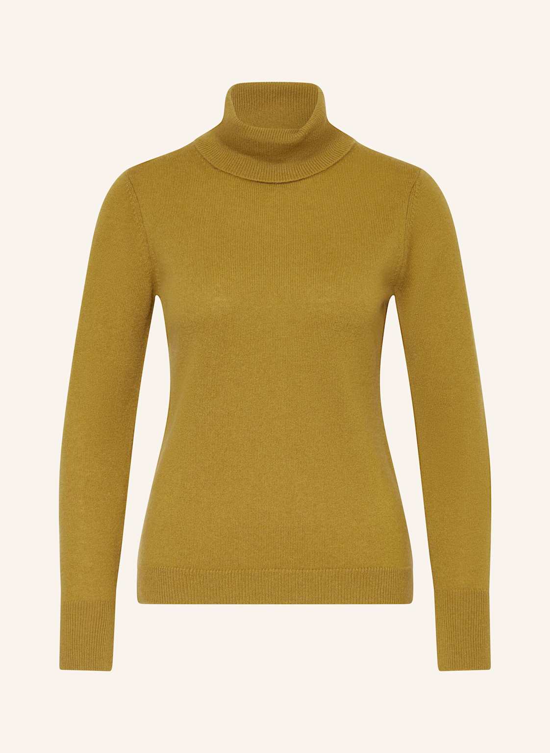 Darling Harbour Rollkragenpullover Aus Cashmere gelb