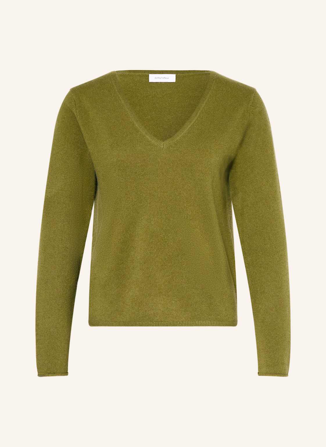 Darling Harbour Cashmere-Pullover gruen
