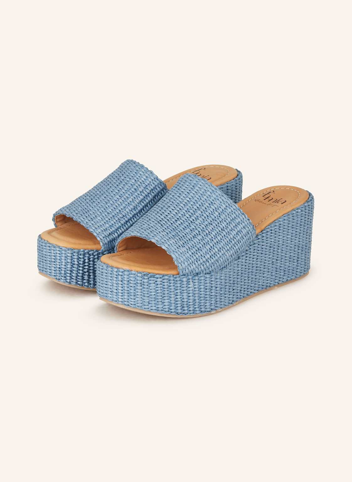 Produktový obrázek È MIA È Mia Wedges Na Klínku modrá