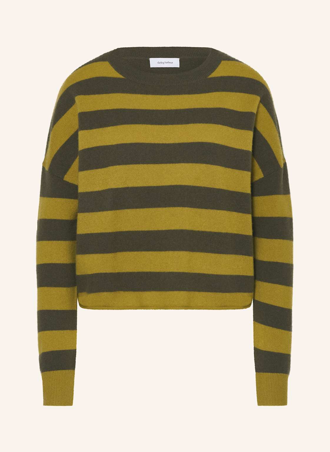 Darling Harbour Cashmere-Pullover gelb