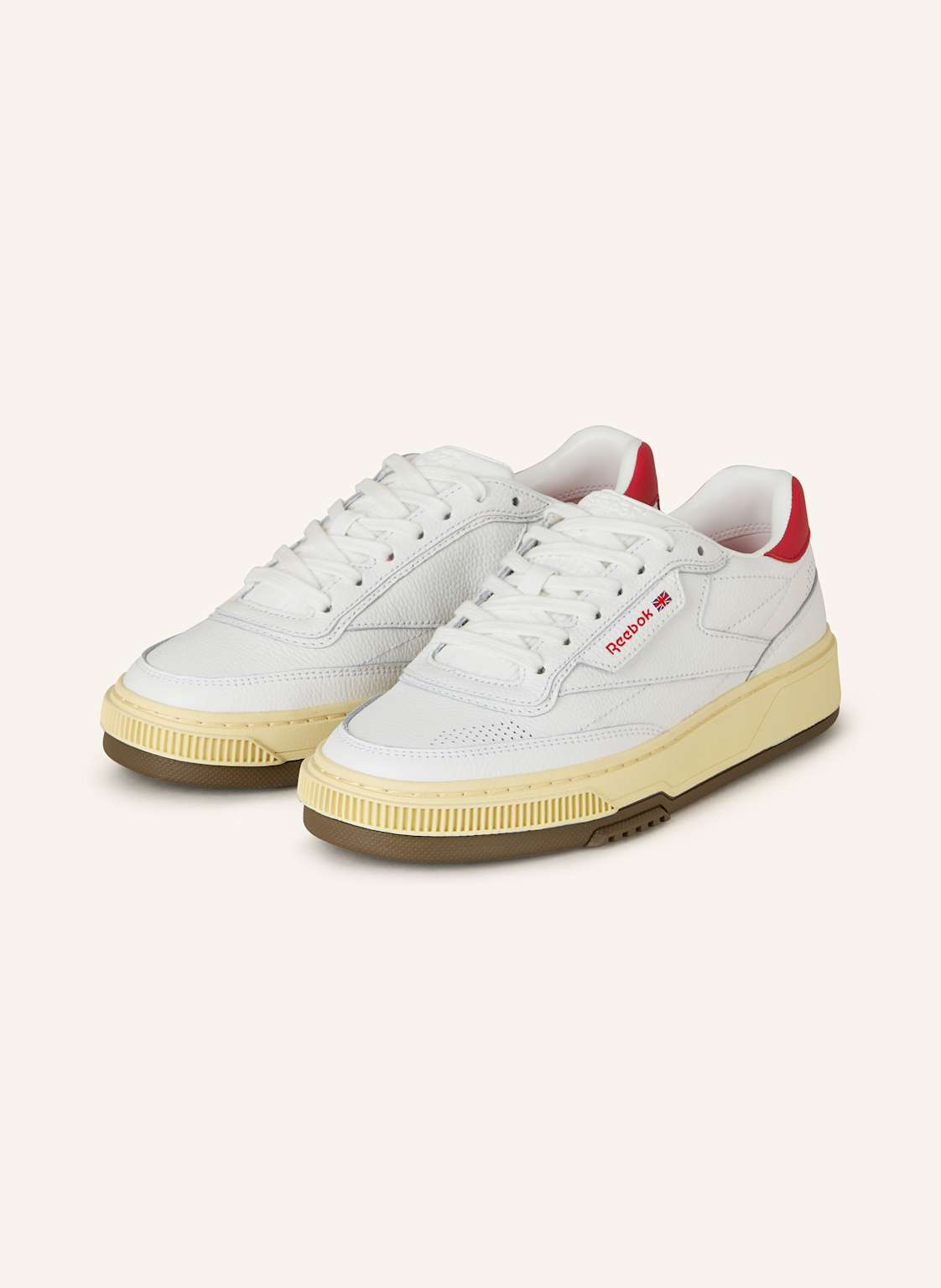 Produktový obrázek Reebok Reebok Sneakersy Club C Ltd Vintage bílá / červená