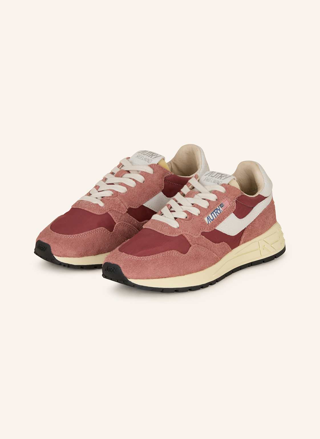 Produktový obrázek AUTRY Autry Sneakersy Reelwind Low Nc světle červená / tmavě červená