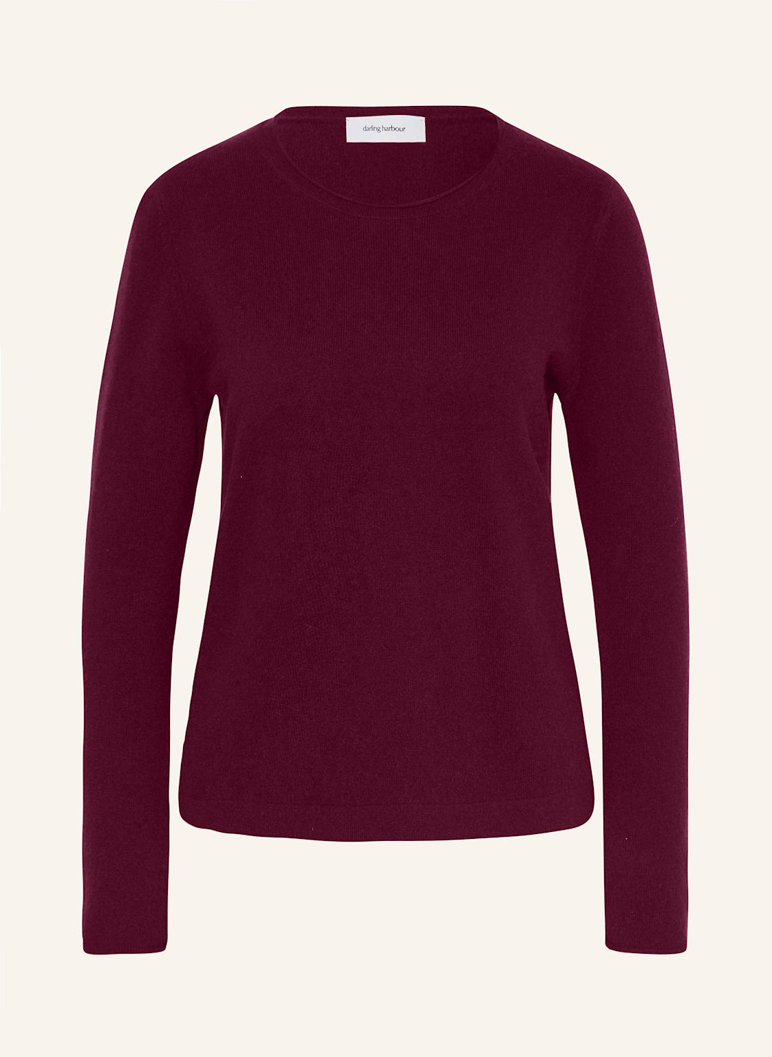 Darling Harbour Cashmere-Pullover rot