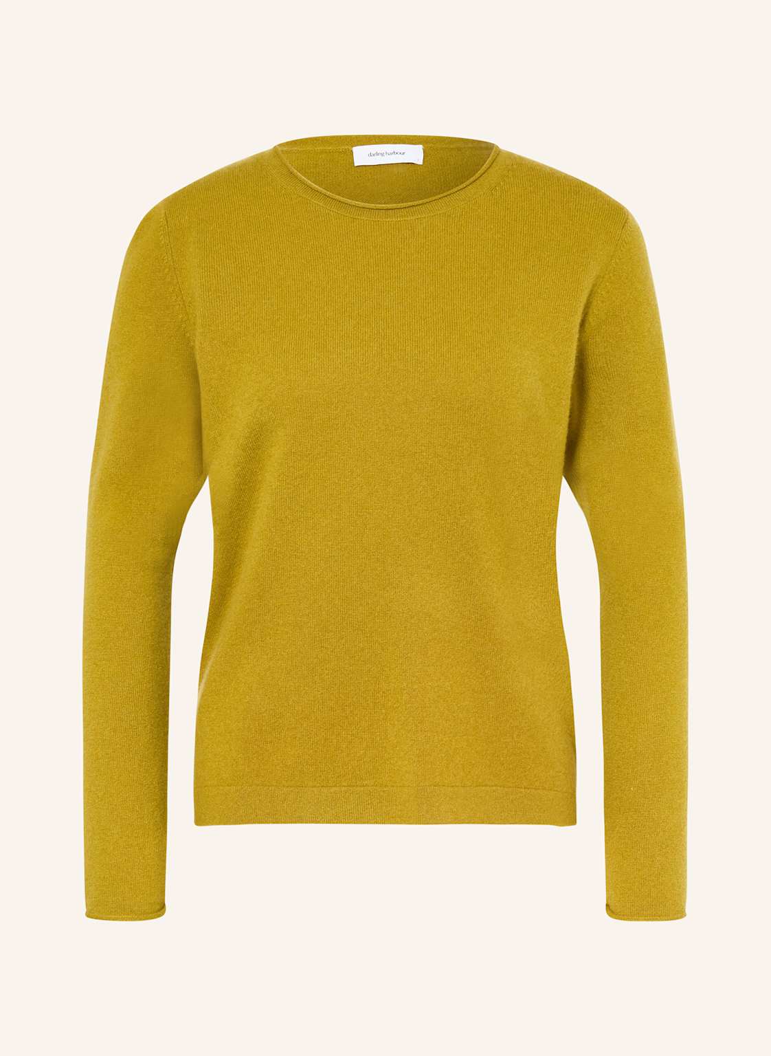 Darling Harbour Cashmere-Pullover gelb