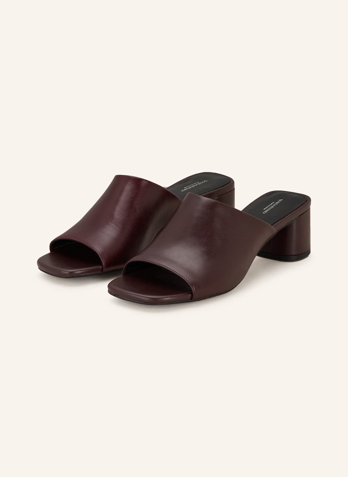 Produktový obrázek VAGABOND SHOEMAKERS Vagabond Shoemakers Mules Piper tmavě červená