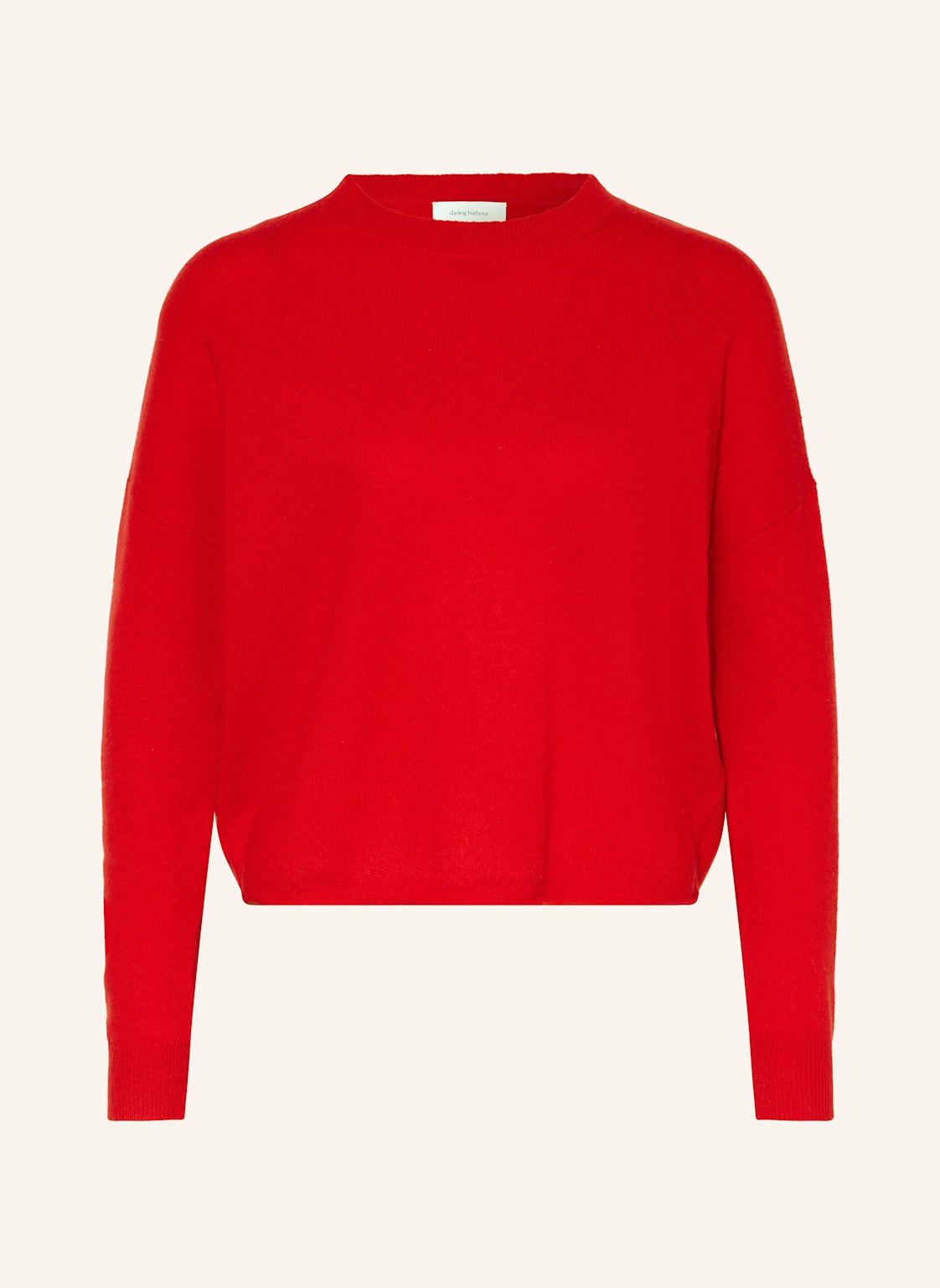 Darling Harbour Cashmere-Pullover rot