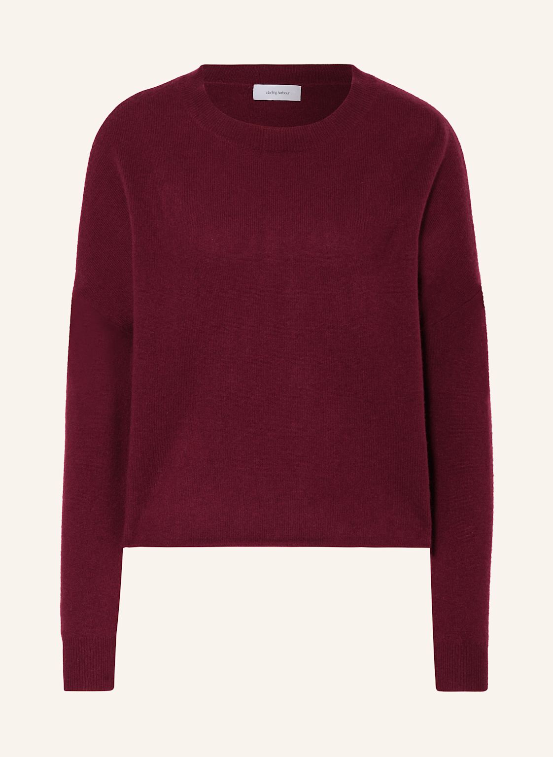 Darling Harbour Cashmere-Pullover rot
