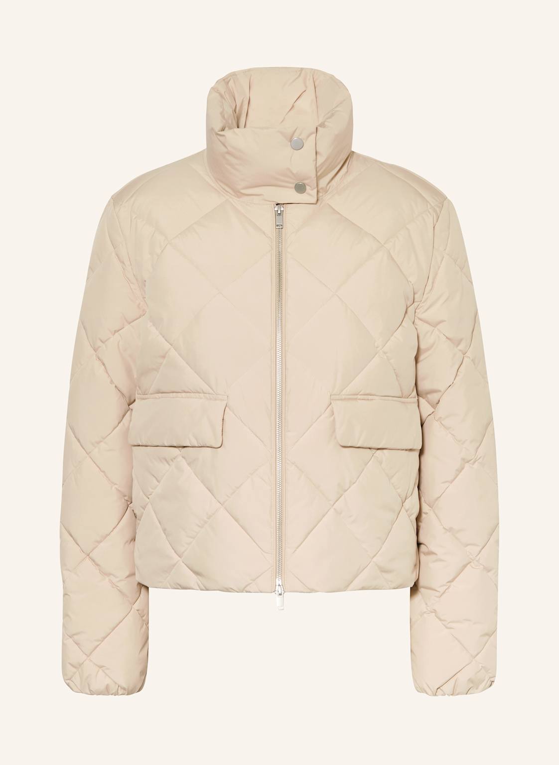 Darling Harbour Steppjacke grau