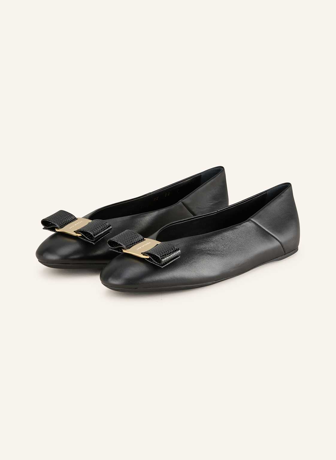 Produktový obrázek FERRAGAMO Ferragamo Baleríny Vanna černá