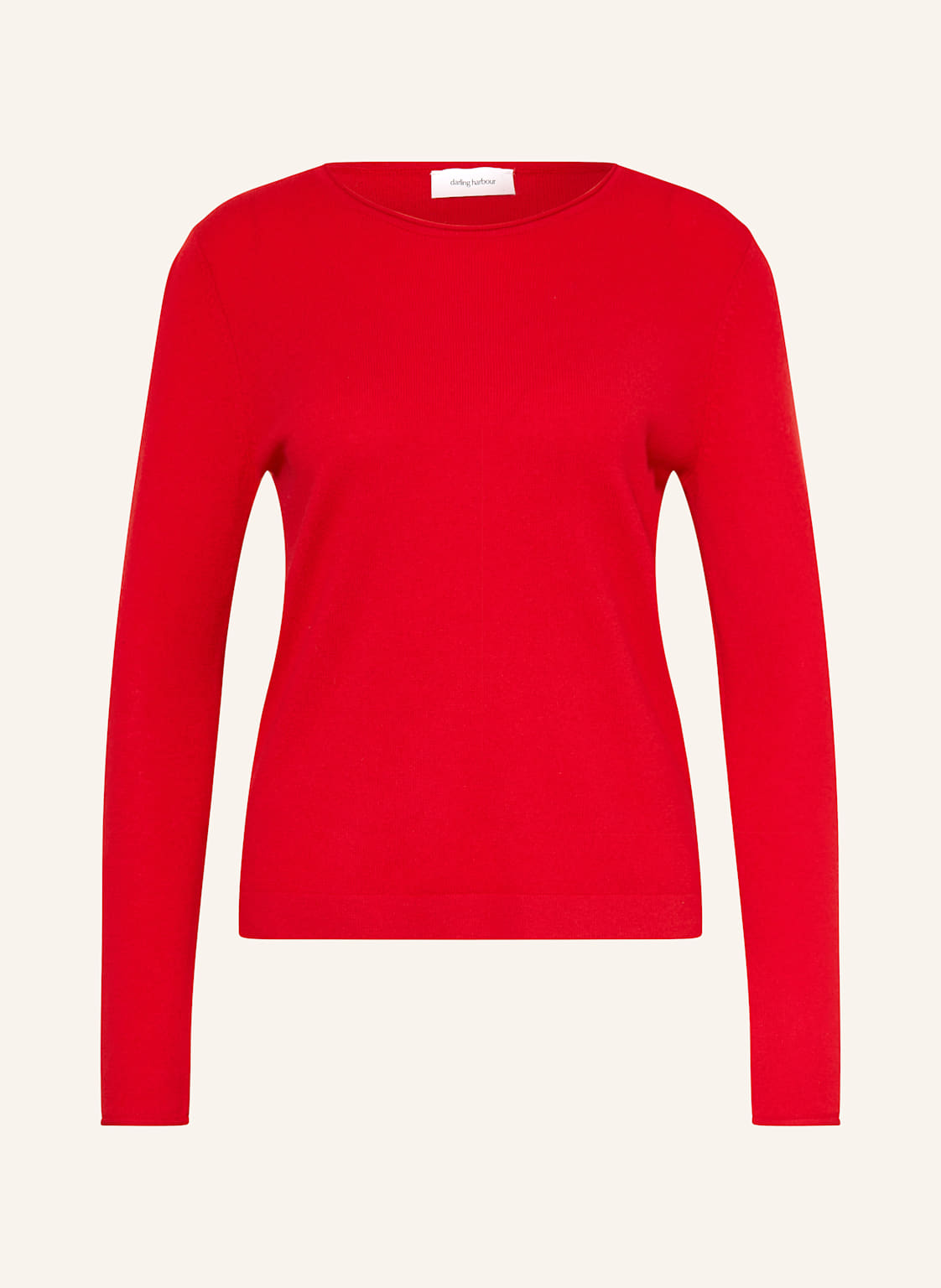 Darling Harbour Cashmere-Pullover rot