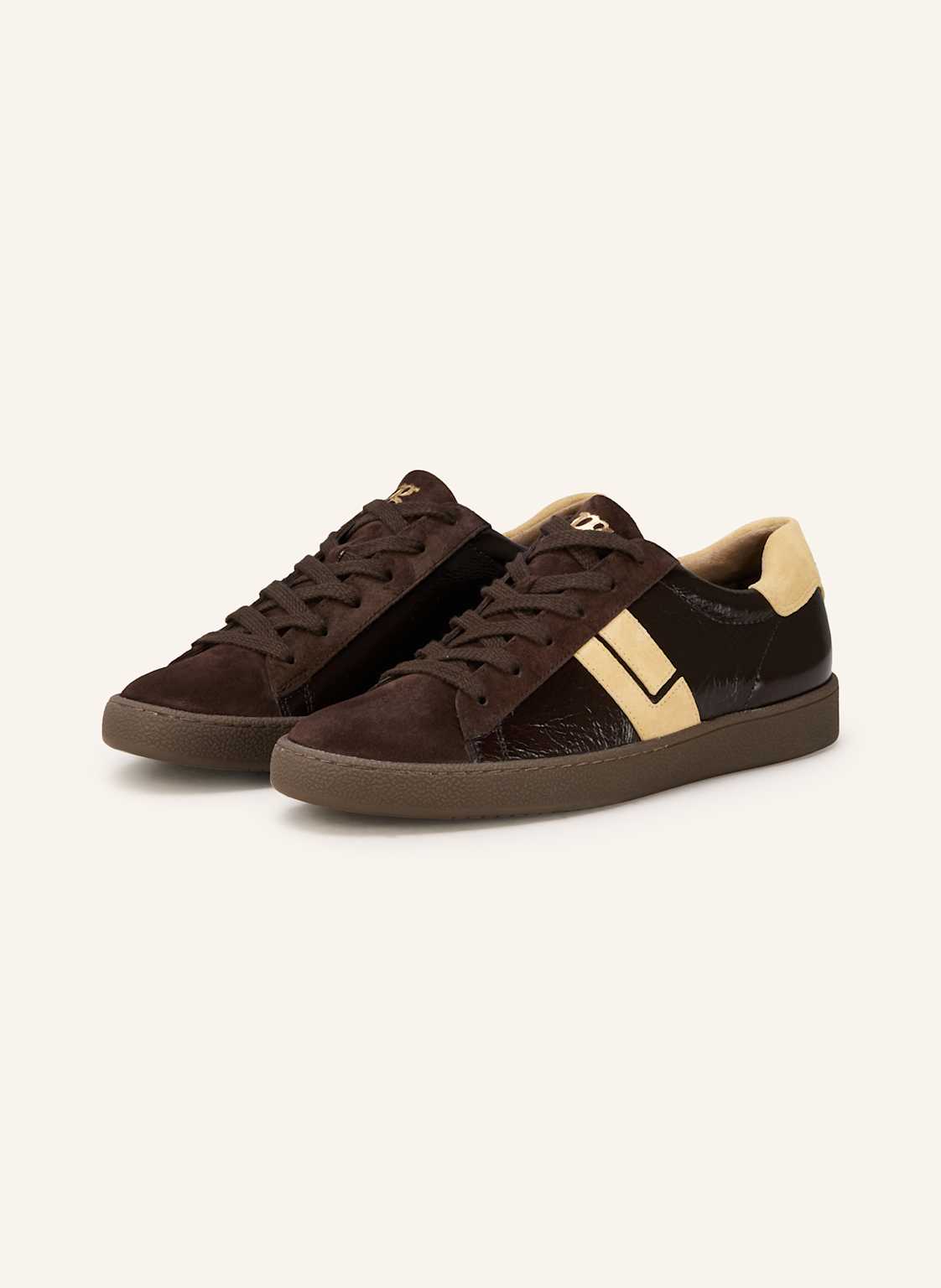 Produktový obrázek Paul Green Paul Green Sneakersy tmavě hnědá / režná