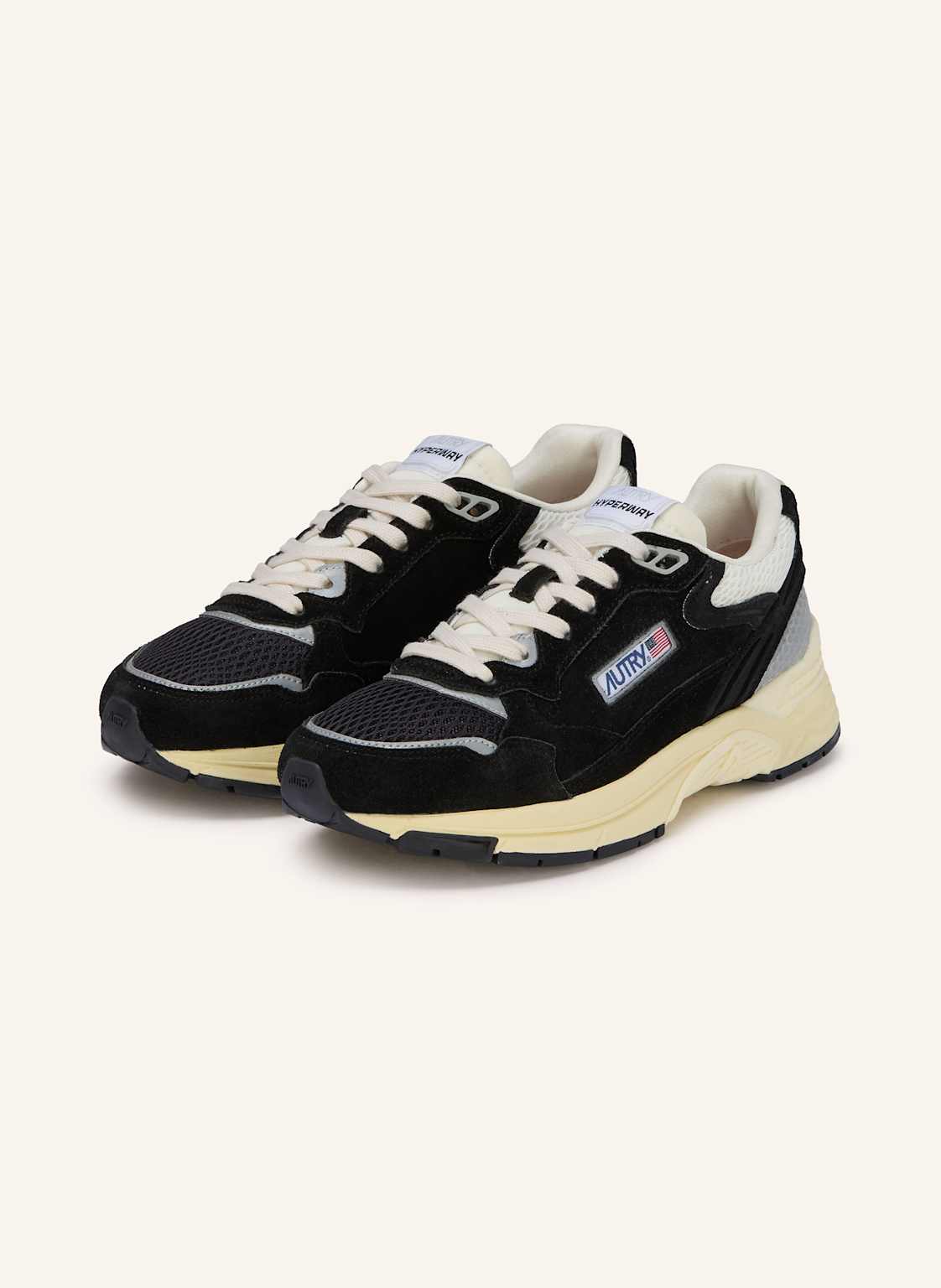 Produktový obrázek AUTRY Autry Sneakersy Hyperway Low černá / bílá / světle šedá