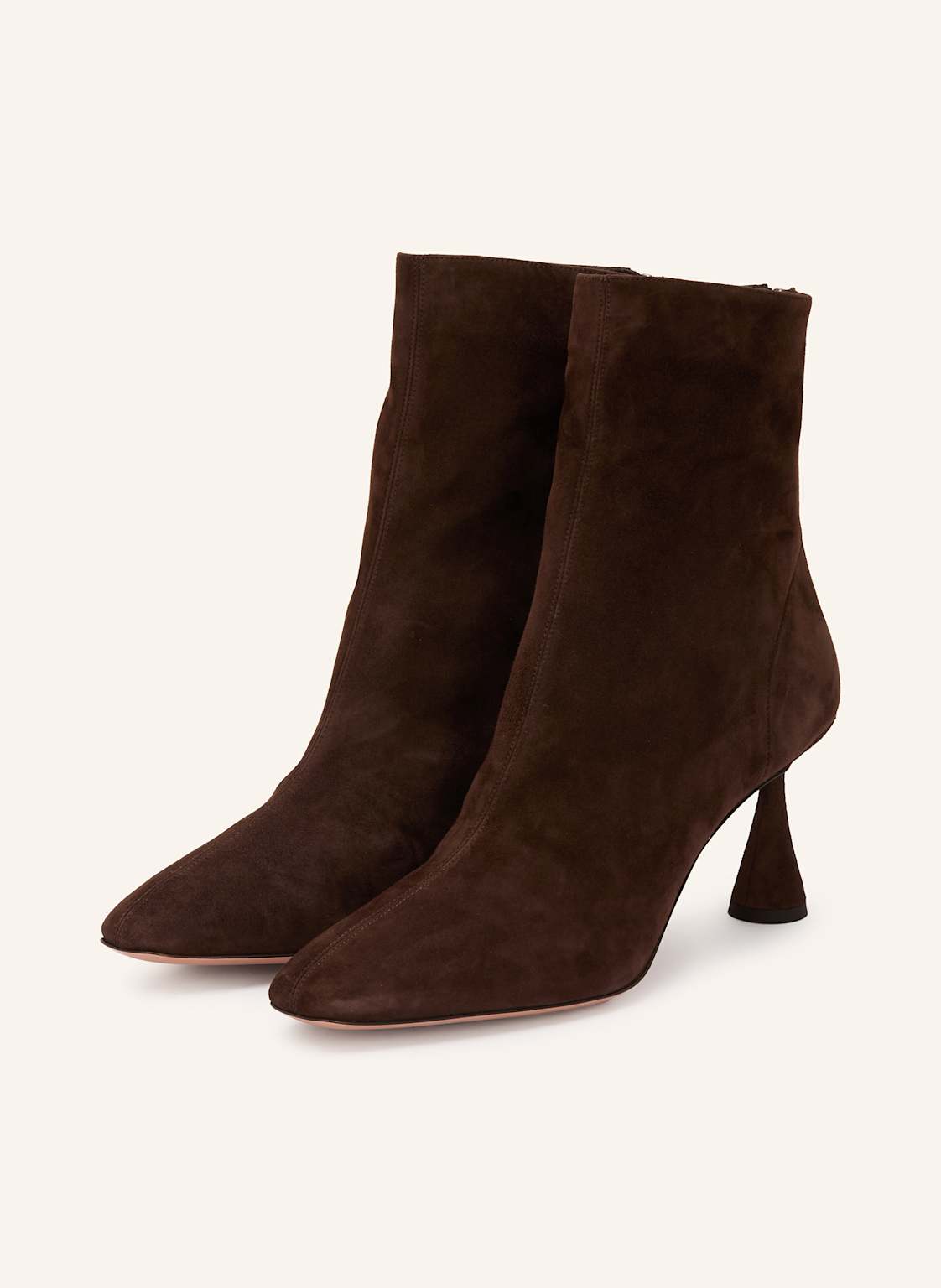 Produktový obrázek AQUAZZURA Aquazzura Kotníčkové Boty Amore tmavě hnědá
