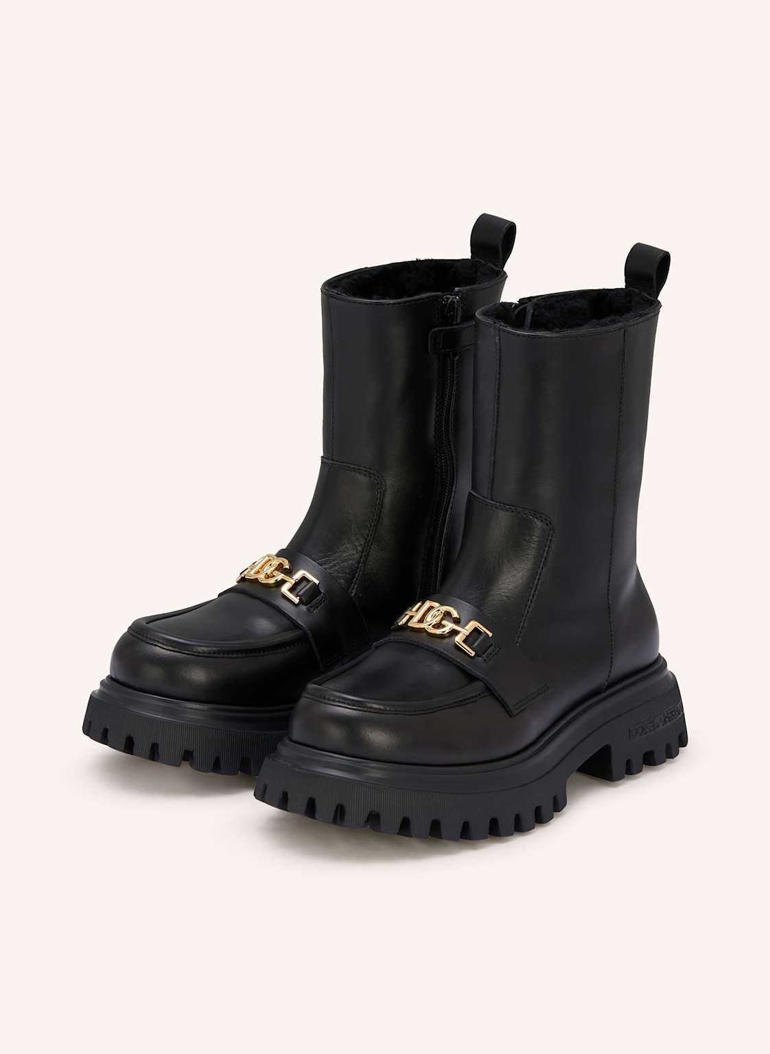 Produktový obrázek Dolce & Gabbana Dolce & Gabbana Kozačky černá