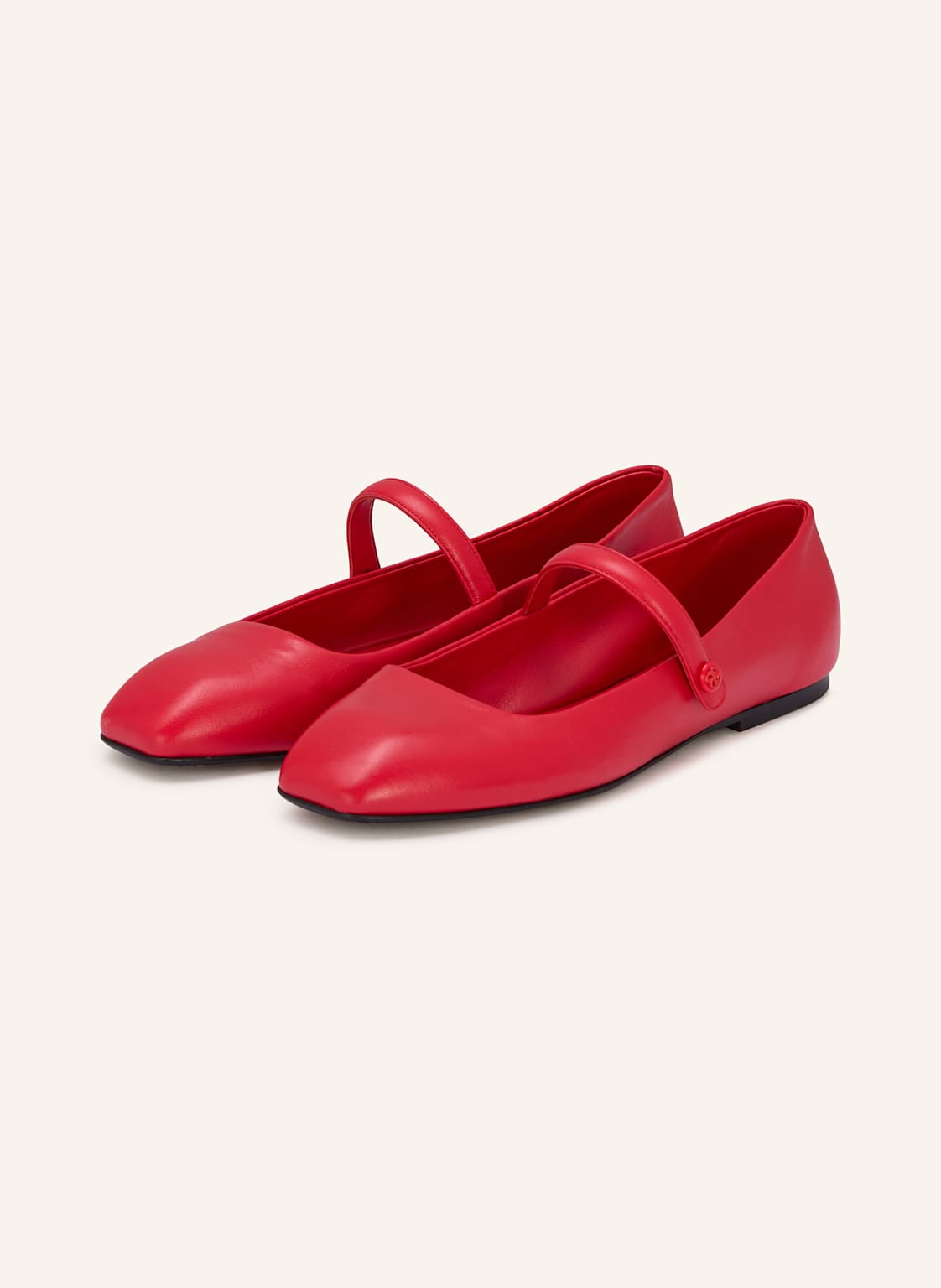 Produktový obrázek dorothee schumacher Dorothee Schumacher Baleríny Typu Mary Jane Modern Classic červená
