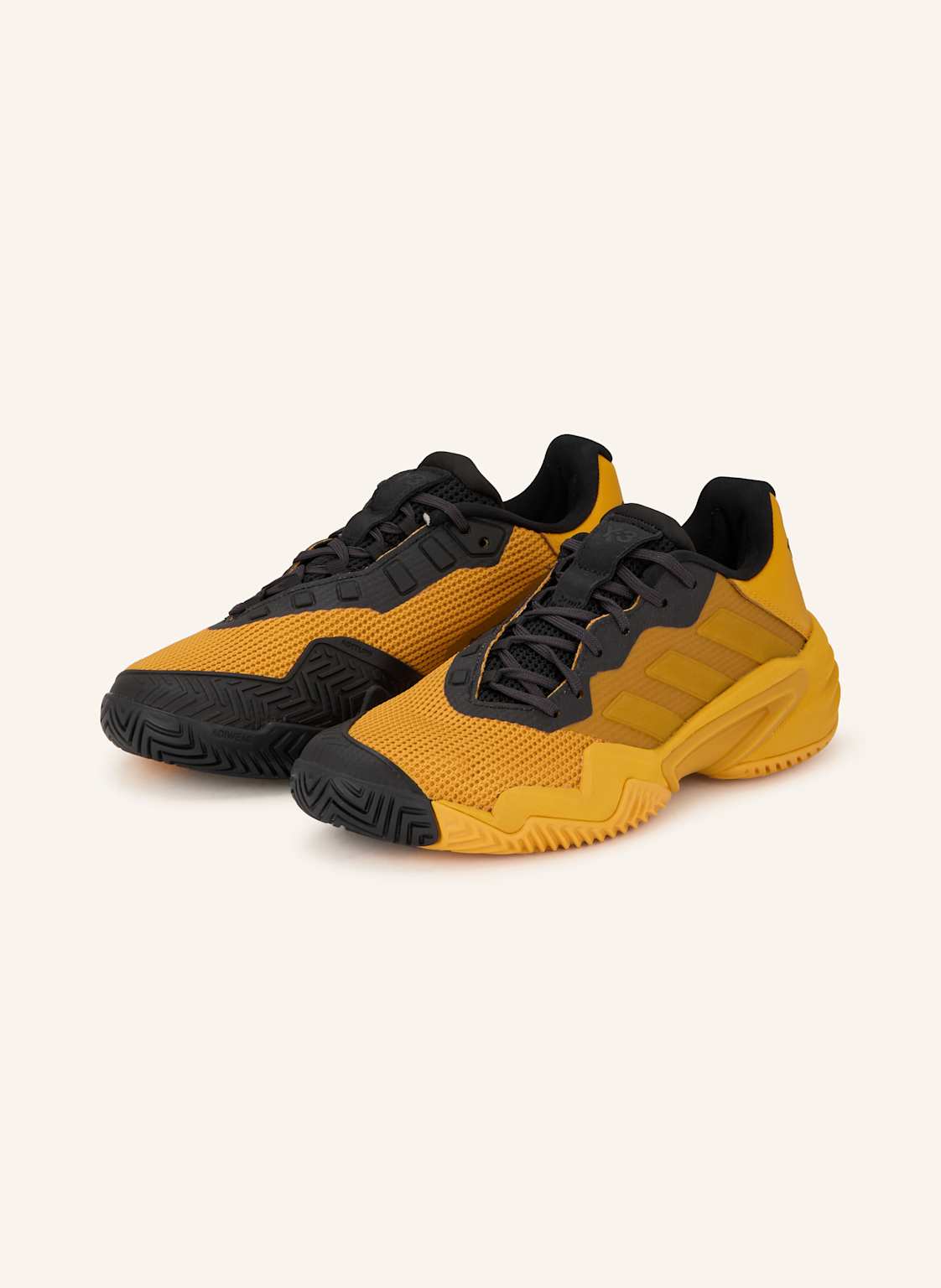 Produktový obrázek Y-3 Y-3 Tenisové Boty Barricade 13 Y-3 tmavě žlutá / černá