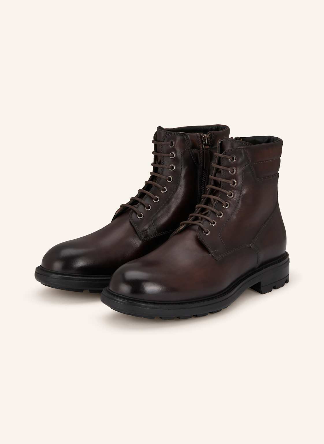 Produktový obrázek MAGNANNI Magnanni Šněrovací Boty Army tmavě hnědá