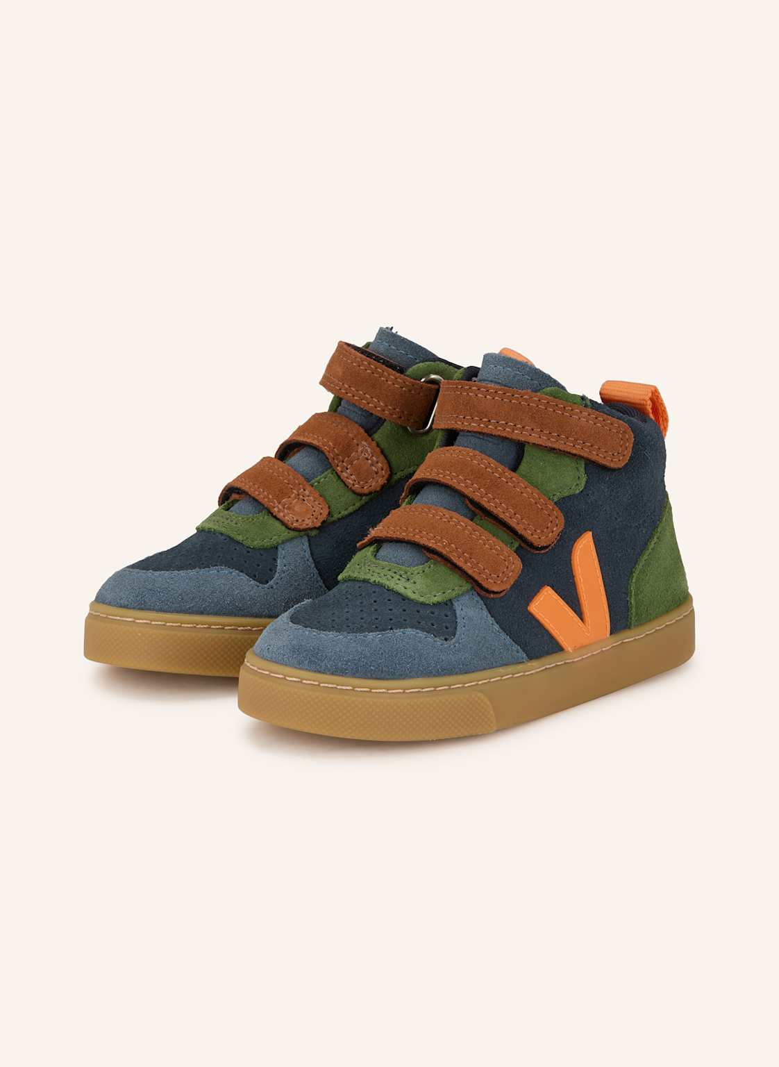 Produktový obrázek Veja Veja Sneakersy V-10 tmavě modrá / hnědá / olivová