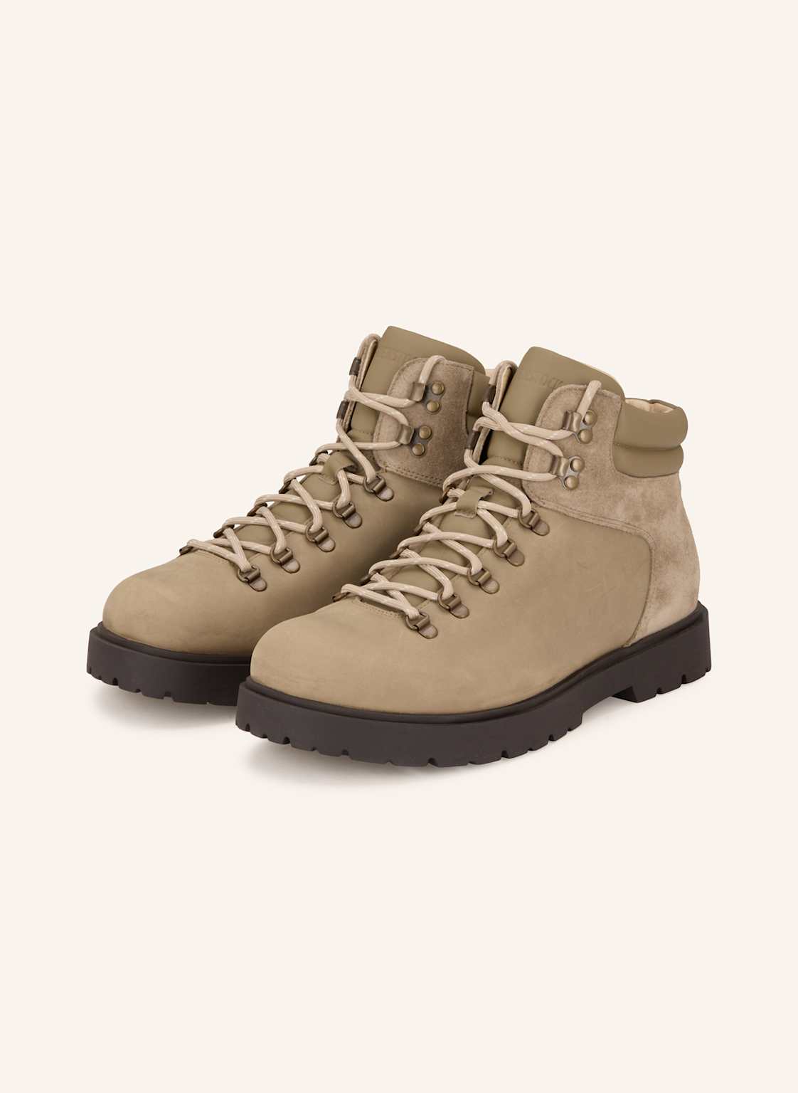 Produktový obrázek Birkenstock Birkenstock Kozačky S Tkaničkami Jackson 2.0 černošedá