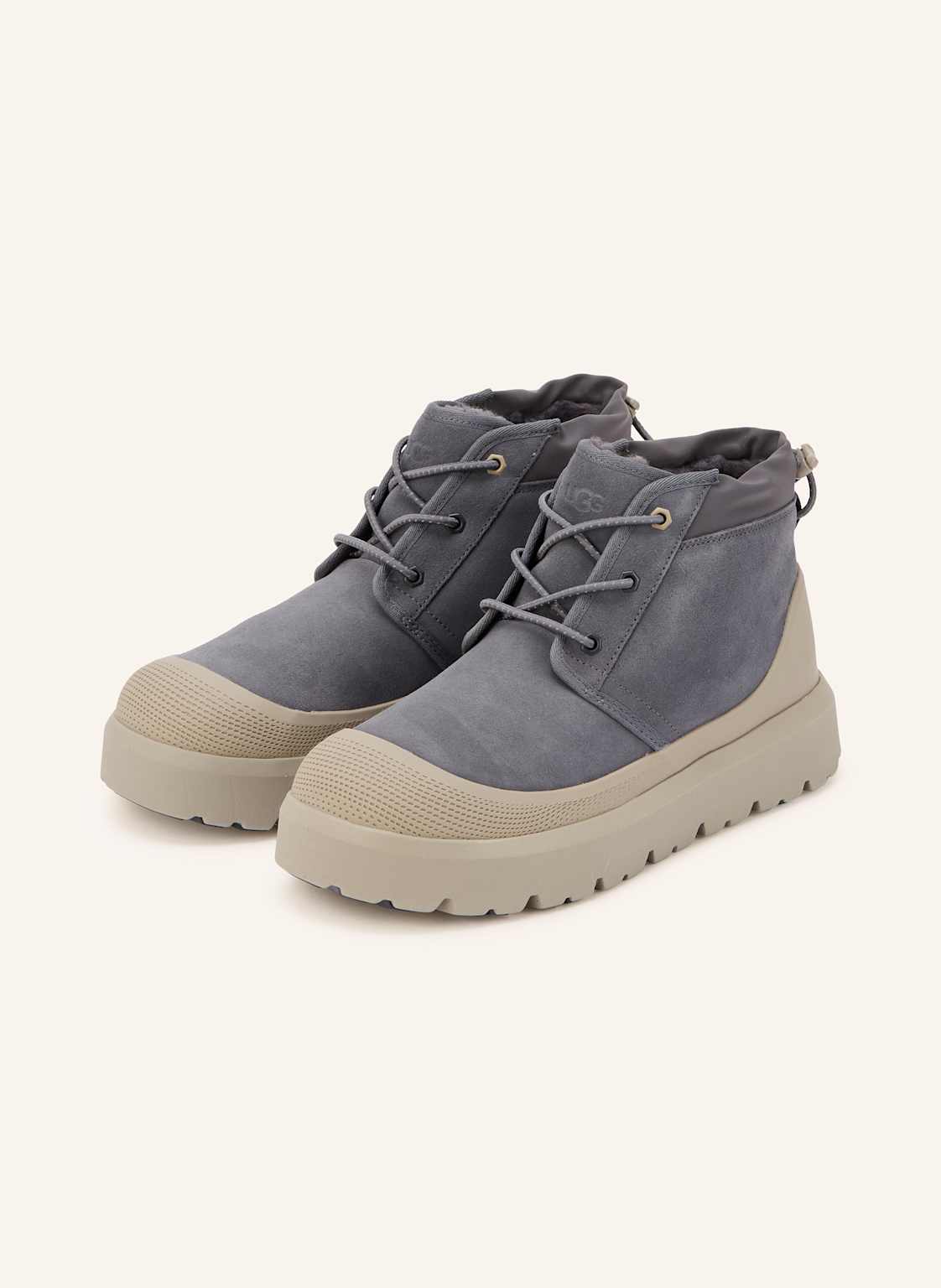 Produktový obrázek Ugg Ugg Šněrovací Boty Neumel černošedá / černošedá