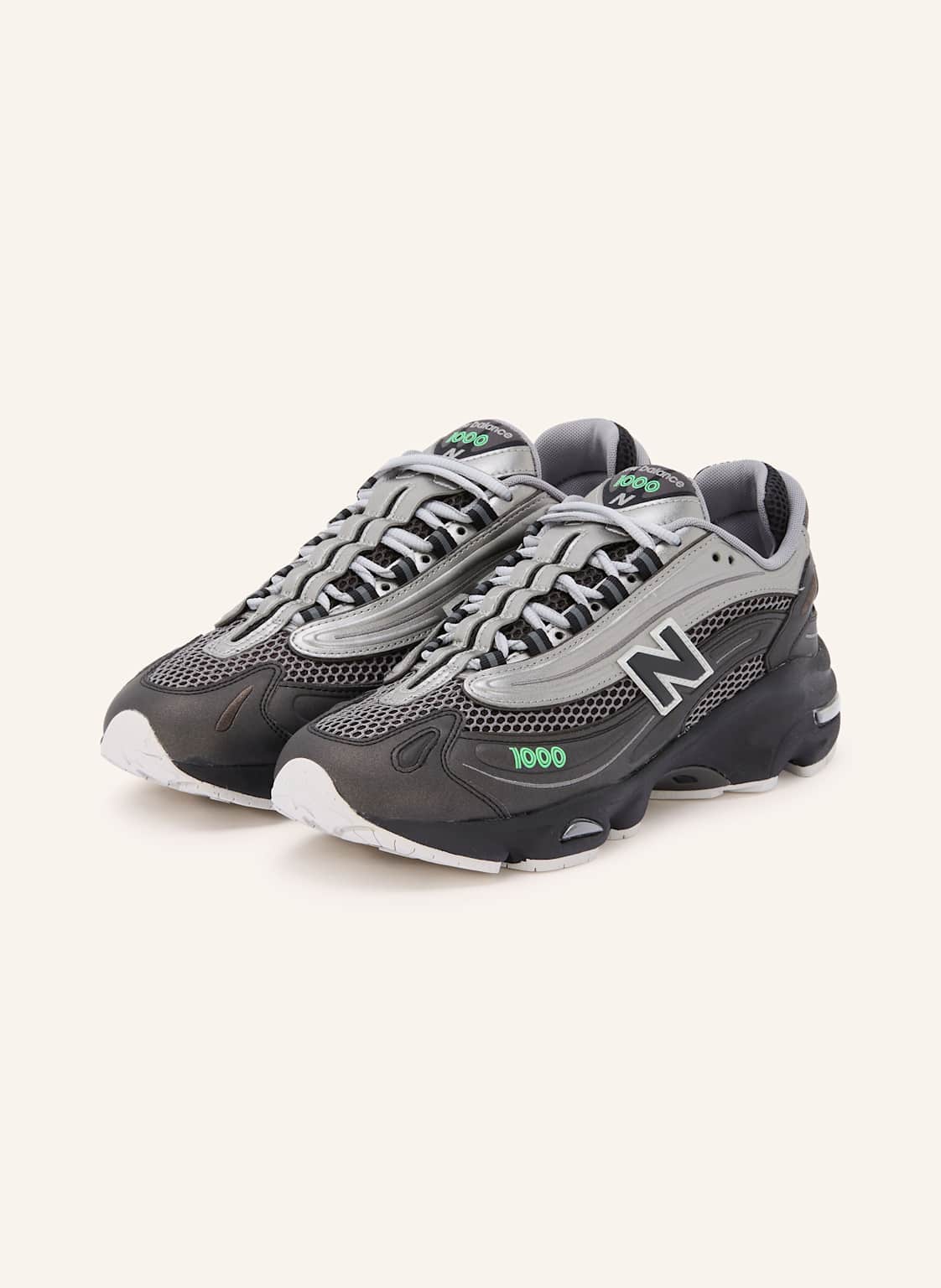 Produktový obrázek New Balance New Balance Sneakersy 1000 černá / stříbrná
