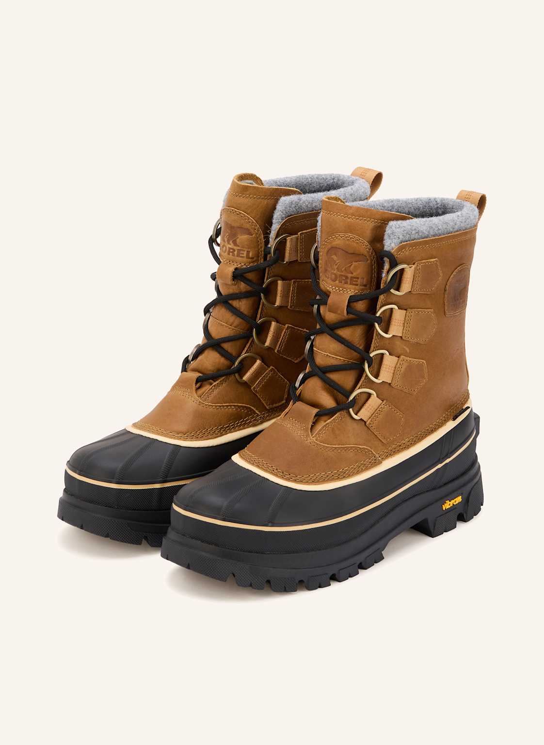 Produktový obrázek Sorel Sorel Šněrovací Boty Caribou Horizon Gtx světle hnědá / černá