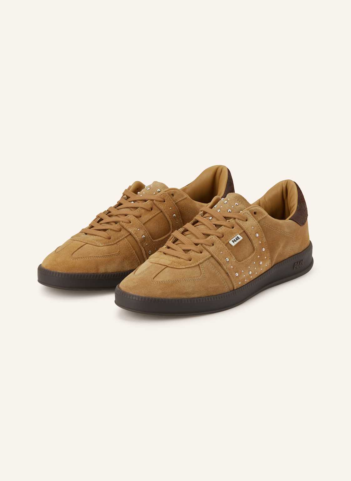 Produktový obrázek P448 p448 Sneakersy Monza S Nýty hnědá
