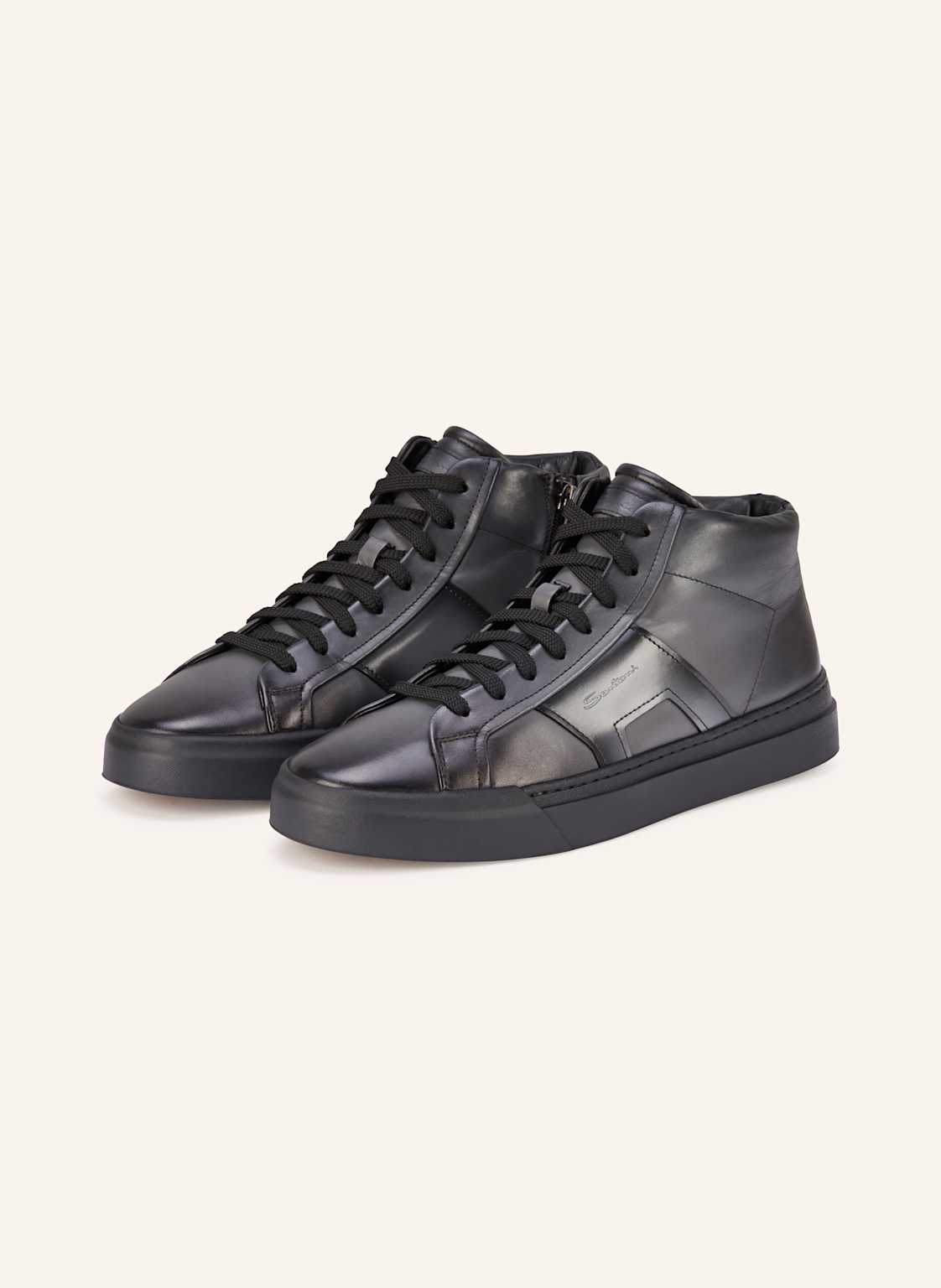 Produktový obrázek Santoni Santoni Vysoké Sneakersy tmavě šedá
