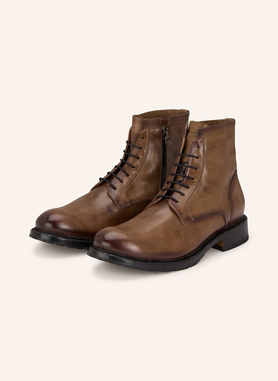 Produktový obrázek Cordwainer Cordwainer Kozačky S Tkaničkami hnědá