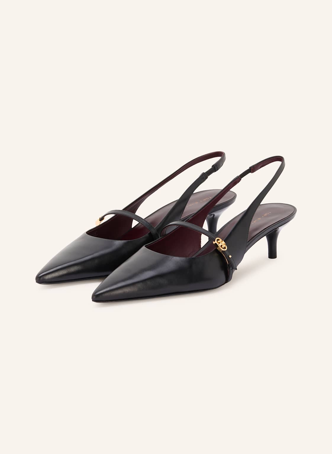 Produktový obrázek TORY BURCH Tory Burch Slingpumps S Otevřenou Patou černá