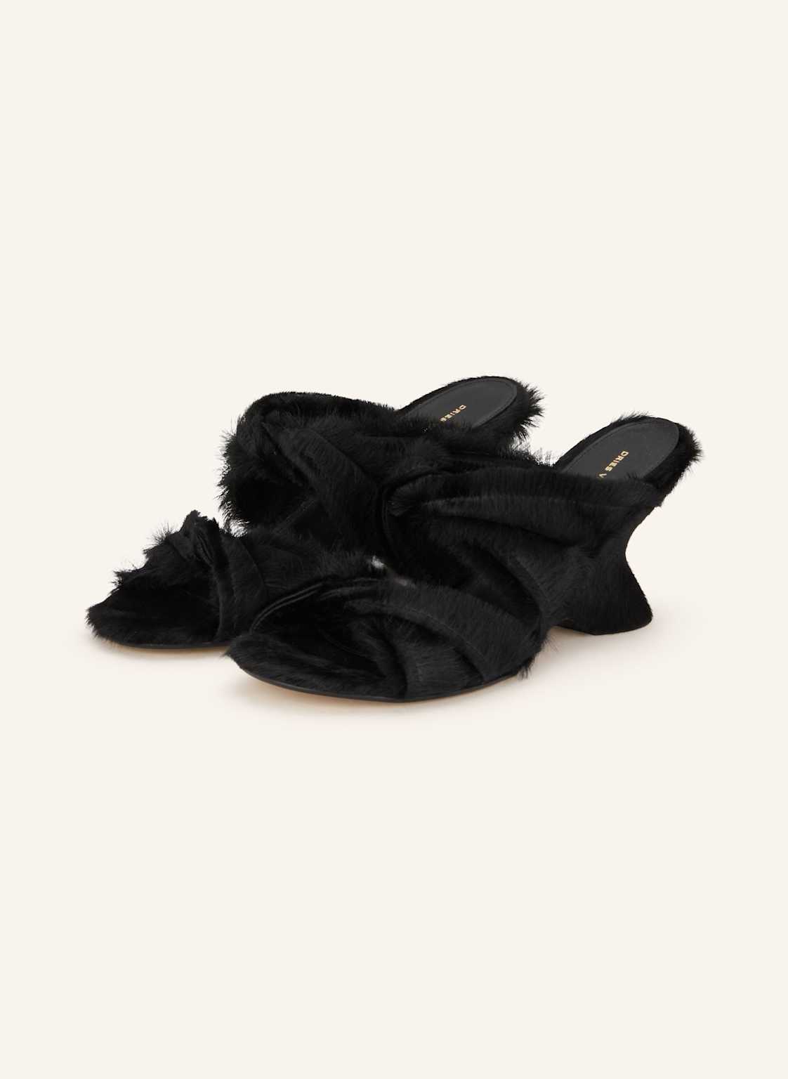 Produktový obrázek DRIES VAN NOTEN Dries Van Noten Mules černá
