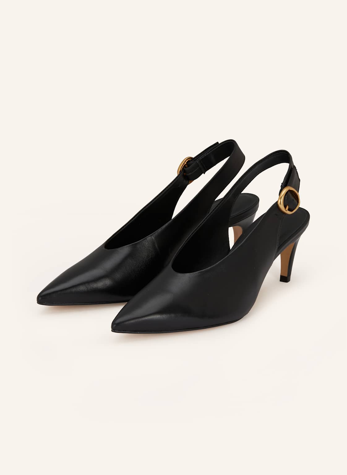 Produktový obrázek CARRANO Carrano Slingpumps S Otevřenou Patou černá