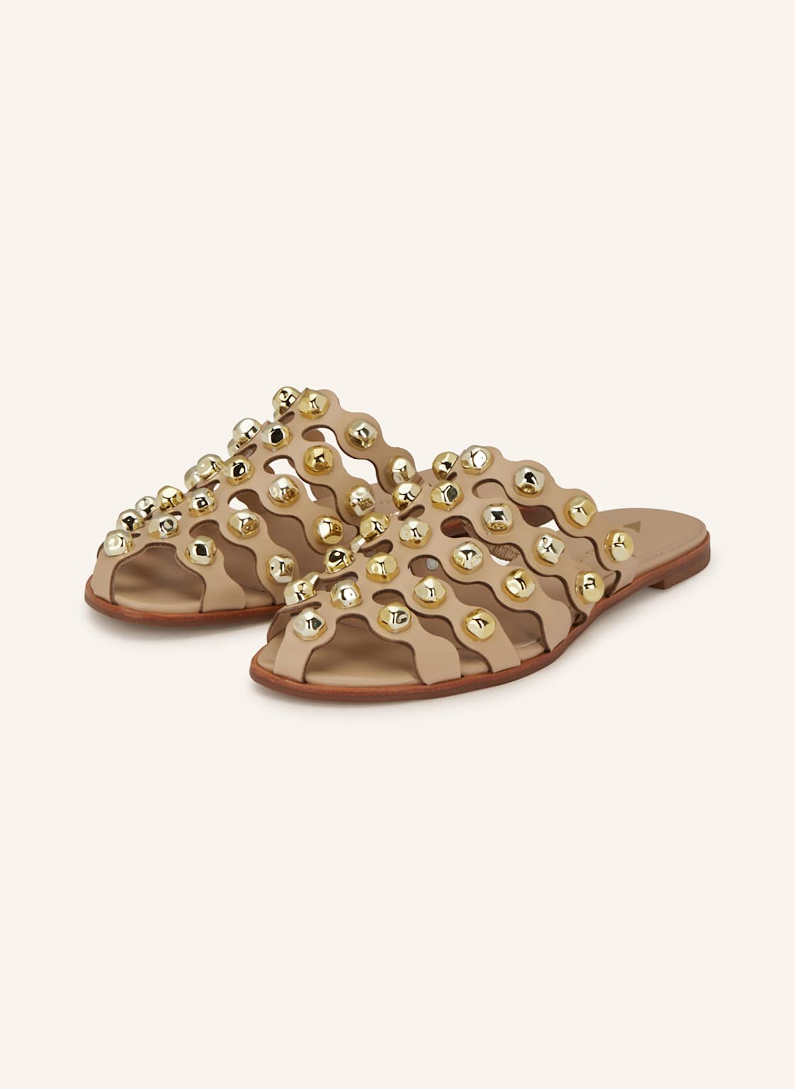 Produktový obrázek CARRANO Carrano Mules S Nýty béžová