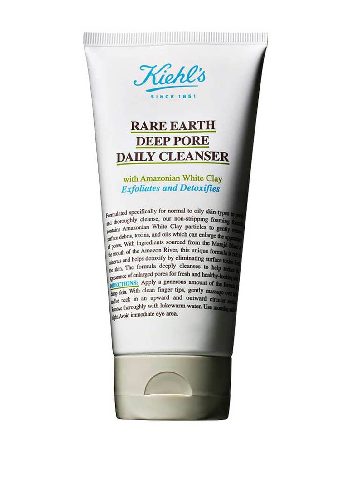 Image of Kiehl's Rare Earth Deep Pore Daily Cleanser Gesichtspeeling 150 ml