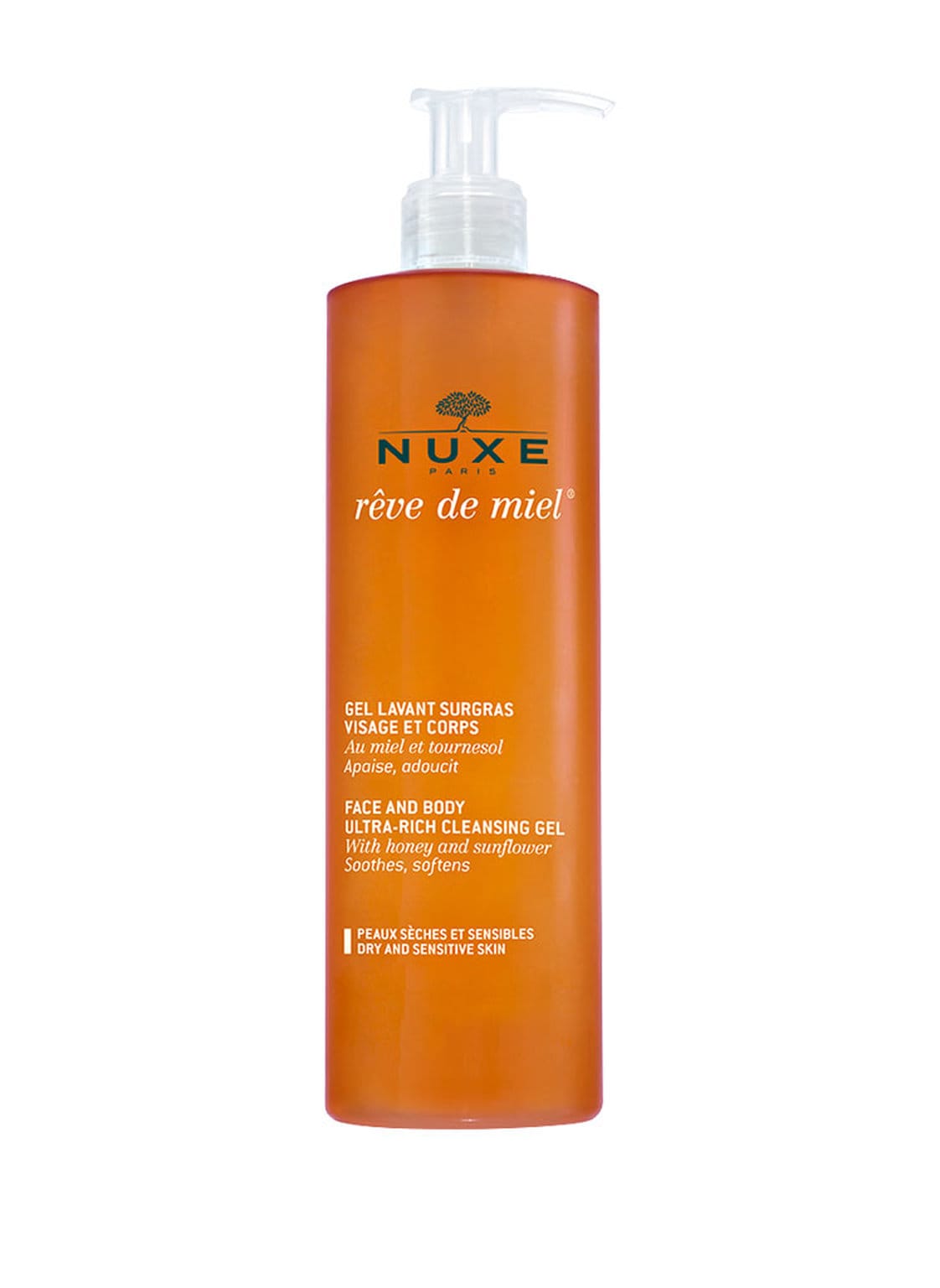 Image of Nuxe Rêve De Miel Gel Surgras Visage et Corps 400 ml
