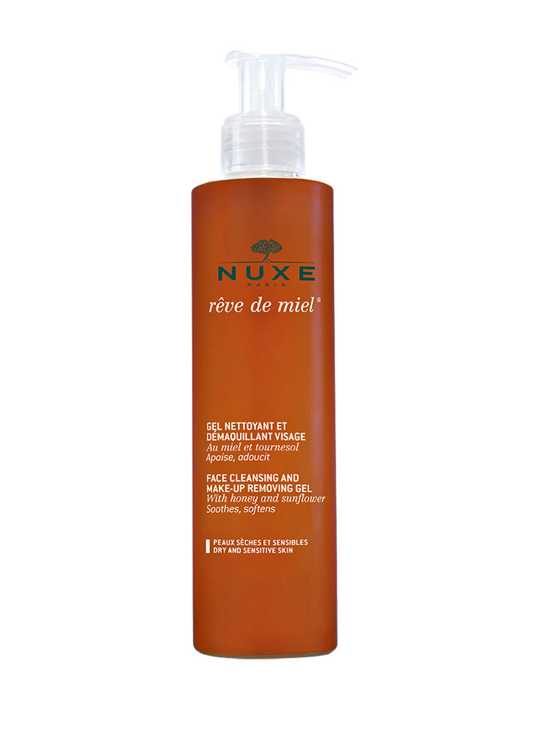 Image of Nuxe Rêve De Miel Gel Démaquillant Visage 200 ml