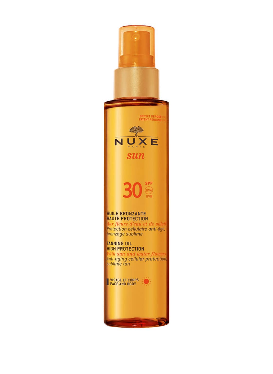 Image of Nuxe Sun Trocken-Sonnenöl LSF 30 150 ml