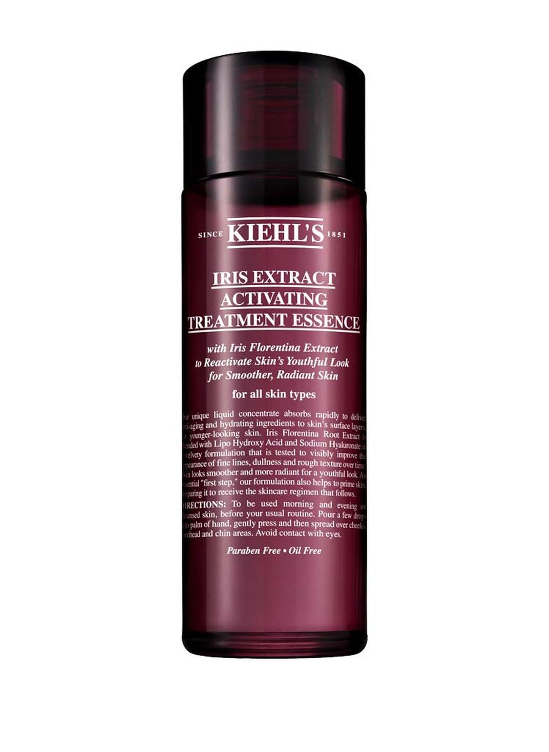Image of Kiehl's Iris Extract Activating Treatment Essence Anti-Aging Serum 200 ml