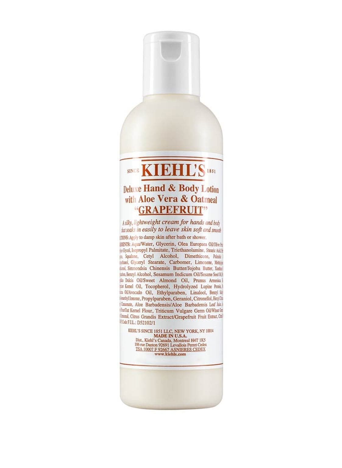 Image of Kiehl's Deluxe Hand & Body Lotion Grapefruit Hand- und Körperlotion 250 ml