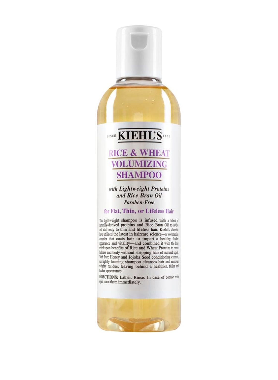 Image of Kiehl's Rice & Wheat Volumizer Shampoo Volumen-Pflegeshampoo 250 ml