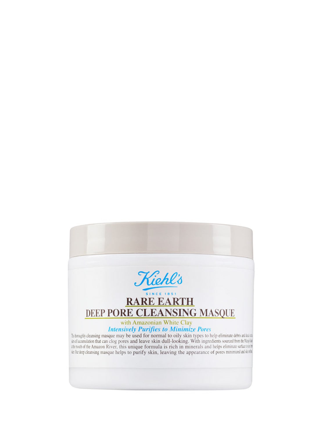 Image of Kiehl's Rare Earth Deep Pore Cleansing Masque Reinigungsmaske 125 ml