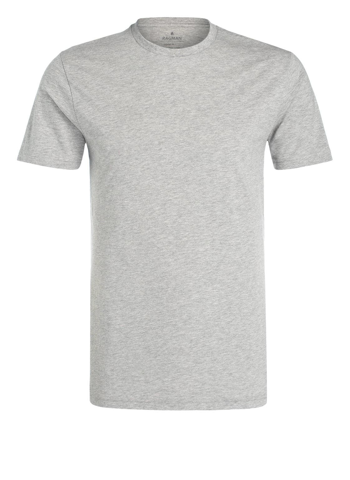 Image of Ragman T-Shirt Regular Fit grau