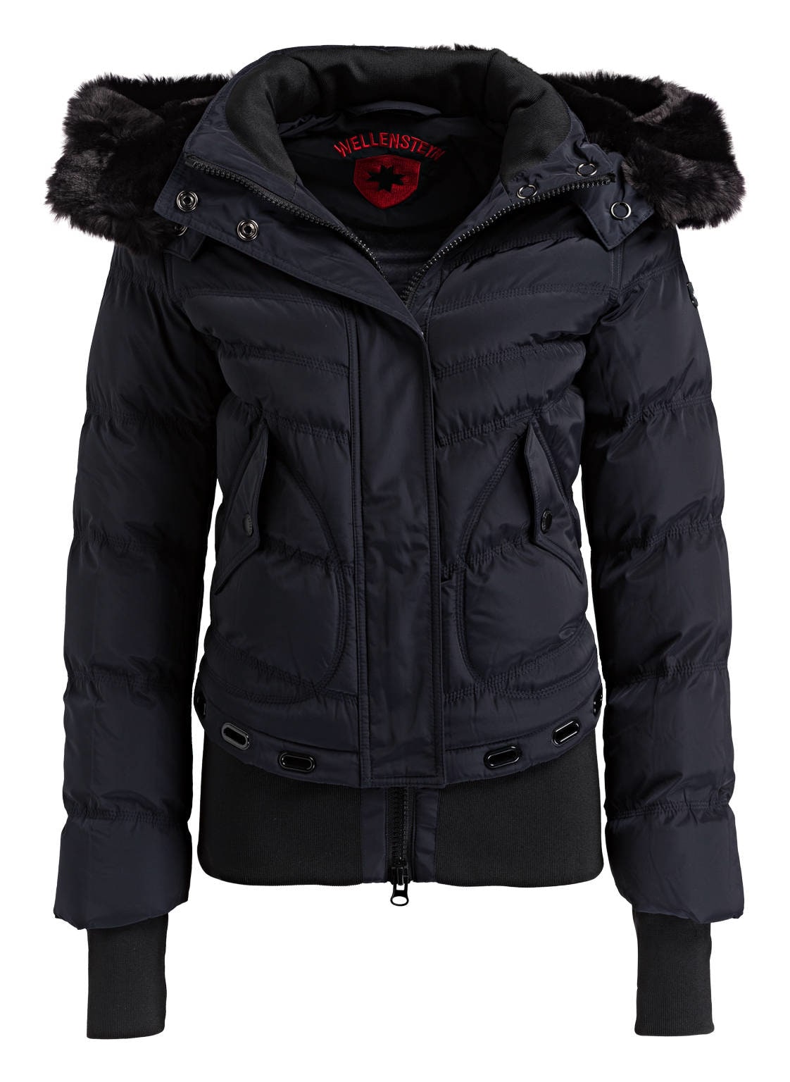 Image of Wellensteyn Steppjacke Queens Mit Kunstfell blau