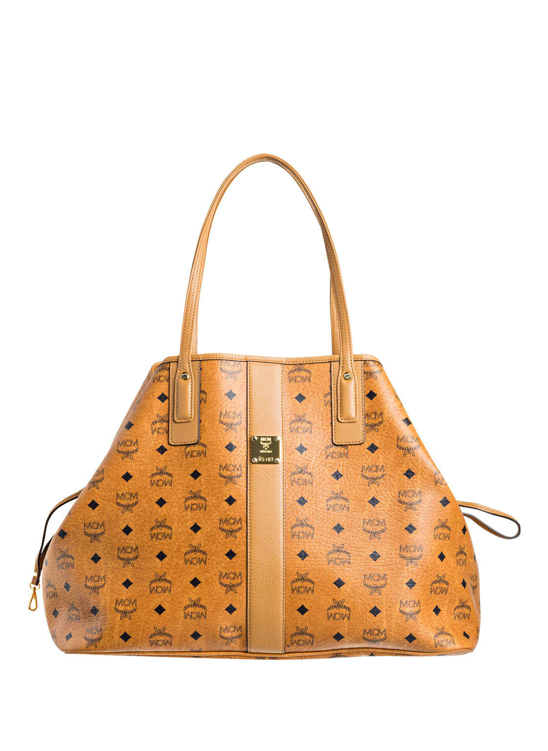 Image of Mcm Shopper Project Visetos Large Zum Wenden Mit Pouch braun