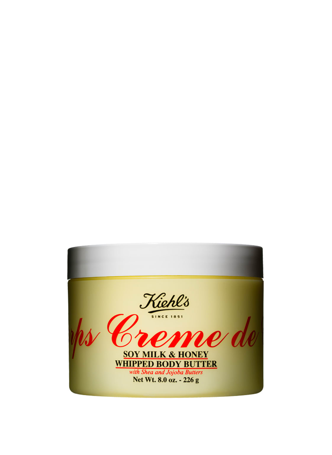 Image of Kiehl's Creme De Corps Whipped Body Butter Soy Milk & Honey 226 g