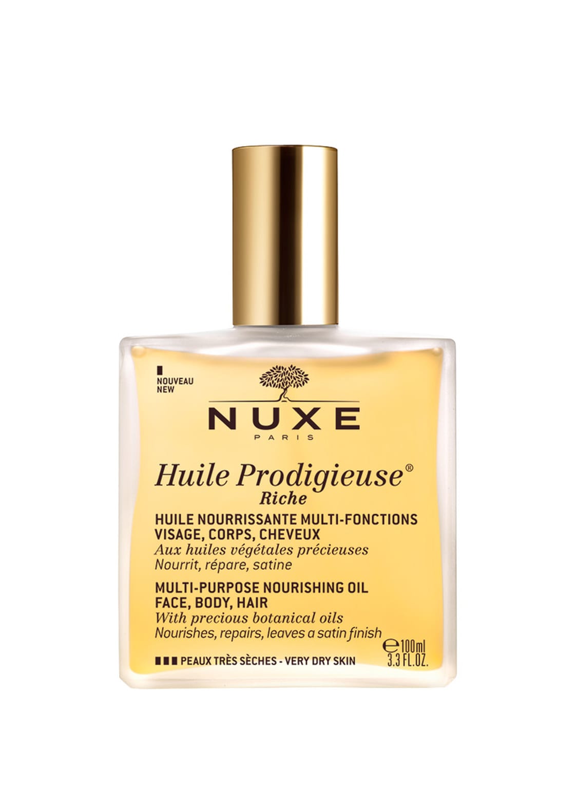Image of Nuxe Huile Prodigieuse Riche Reichhaltiges Trockenöl - Sprühflakon 100 ml