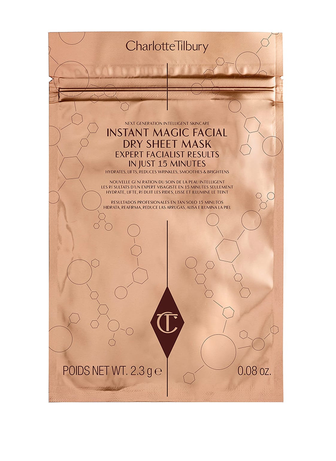 Image of Charlotte Tilbury Instant Magical Facial Dry Sheet Gesichtsmaske (1 Stück)