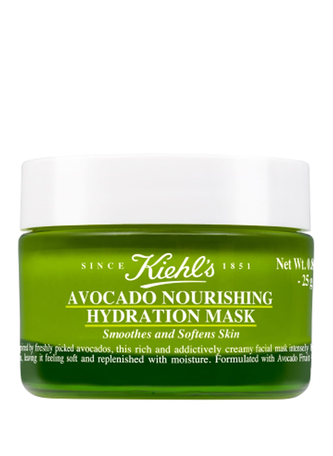 Image of Kiehl's Avocado Nourishing Hydration Mask Gesichtsmaske 25 g