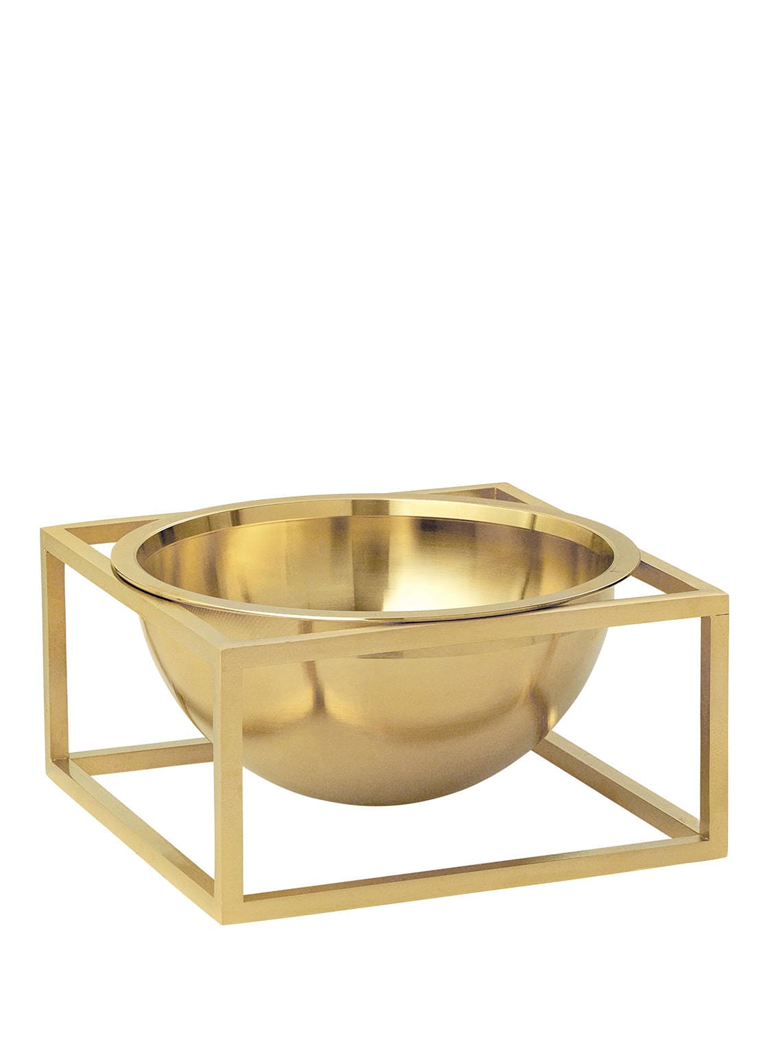 Image of By Lassen Schale Kubus Centerpiece Small gold