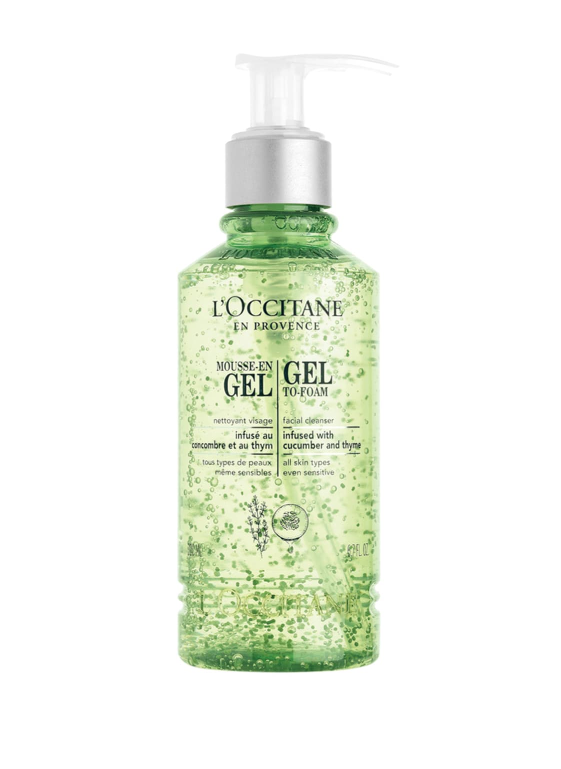 Image of L'occitane Marktfrische Schäumendes Gesichtsreinigungsgel 200 ml